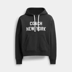 COACH Hoodie Sweatshirt Black Hot